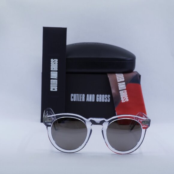 Final Price! Cutler and Gross CG0734S 001 Crystal Sunglasses - Picture 2 of 11